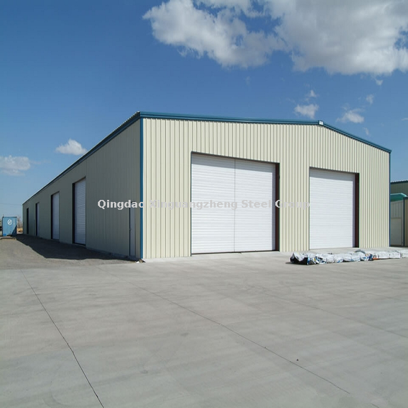 Prefabricated na istruktura ng bakal na Clearspan Storage Warehouse Metal Building