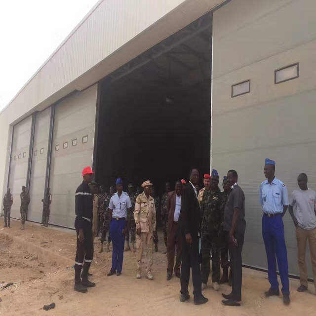 Niger Steel Structure Hanger Proyekto na may matagumpay na pagtanggap ng Niger Military | Istraktura ng bakal na Tsina