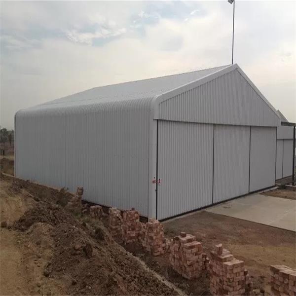 Steel Frame Airplane Hangar Construction Warehouse Shed Manufacturer