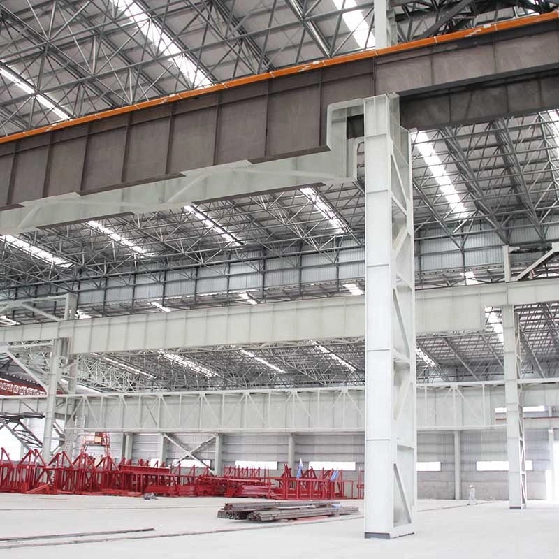 South Africa Prefabricated Steel Beam Heavy-Duty Steel Structure Workshop House