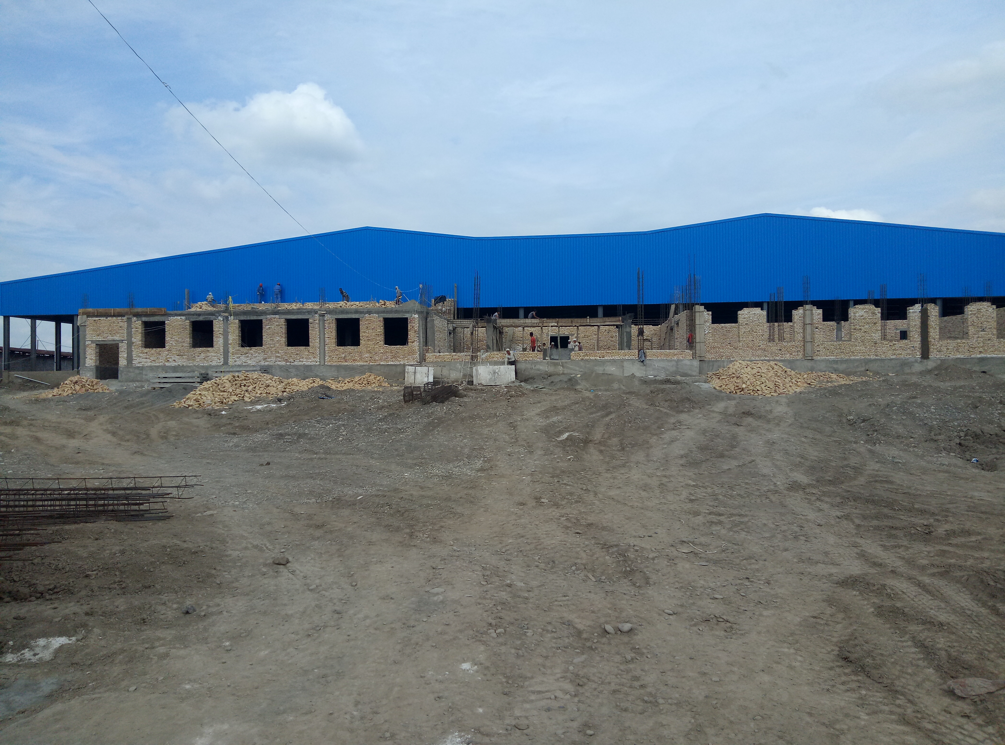 ADJUSTABLE INDUSTRIAL STEEL BUILDING LOGISTICS PARK