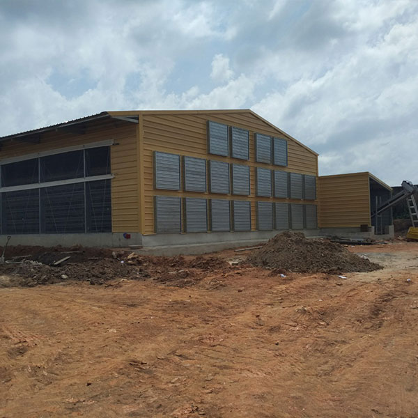 Bakal prefabricated manok manok farm komersyal na mga bahay ng manok